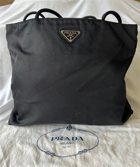 prada bag rattan|vintage Prada nylon tote bag.